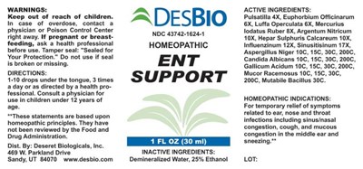 ENT Support - DSRT0194 ENT Support 3 4 2020